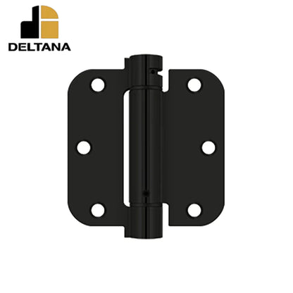 Deltana - 3-1/2" x 3-1/2" x 5/8" Spring Hinge - Optional Finish