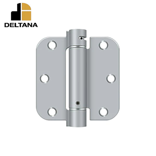 Deltana - 3-1/2" x 3-1/2" x 5/8" Spring Hinge - Optional Finish