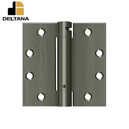 Deltana - 4-1/2" x 4-1/2" Spring Hinge - UL Listed - Optional Finish