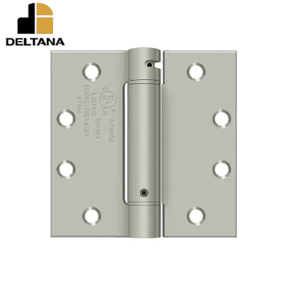 Deltana - 4-1/2" x 4-1/2" Spring Hinge - UL Listed - Optional Finish