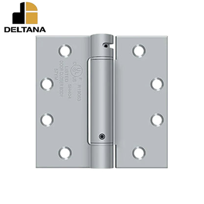 Deltana - 4-1/2" x 4-1/2" Spring Hinge - UL Listed - Optional Finish