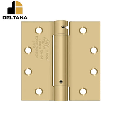 Deltana - 4-1/2" x 4-1/2" Spring Hinge - UL Listed - Optional Finish