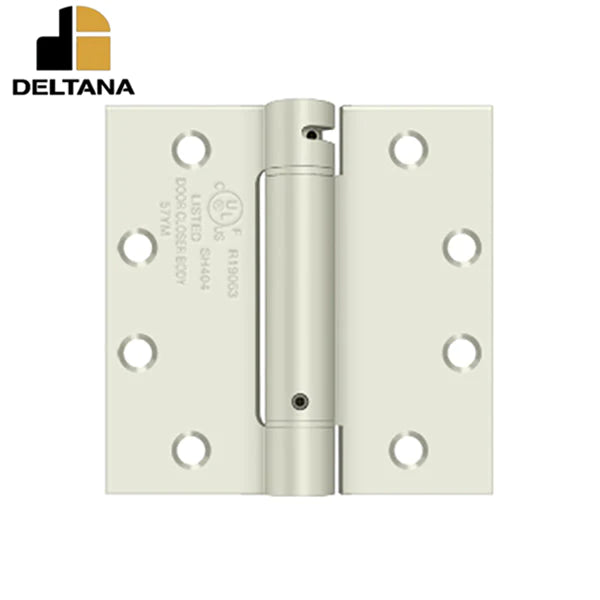 Deltana - 4-1/2" x 4-1/2" Spring Hinge - UL Listed - Optional Finish