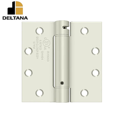 Deltana - 4-1/2" x 4-1/2" Spring Hinge - UL Listed - Optional Finish
