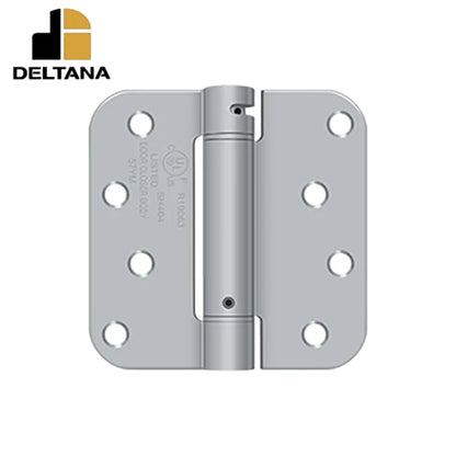 Deltana - 4" x 4" x 5/8" Spring Hinge - UL Listed - Optional Finish