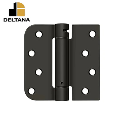 Deltana - 4" x 4" x 5/8" x SQ Spring Hinge - UL Listed - Optional Finish