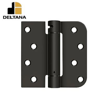 Deltana - 4" x 4" x 5/8" x SQ Spring Hinge - UL Listed - Optional Finish