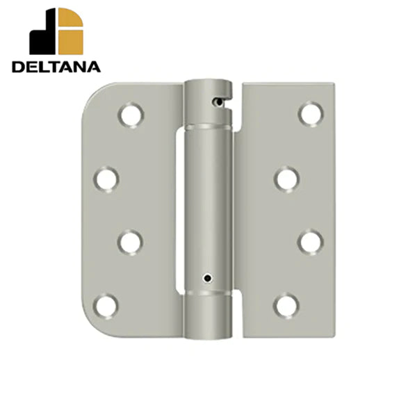 Deltana - 4" x 4" x 5/8" x SQ Spring Hinge - UL Listed - Optional Finish