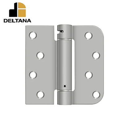 Deltana - 4" x 4" x 5/8" x SQ Spring Hinge - UL Listed - Optional Finish