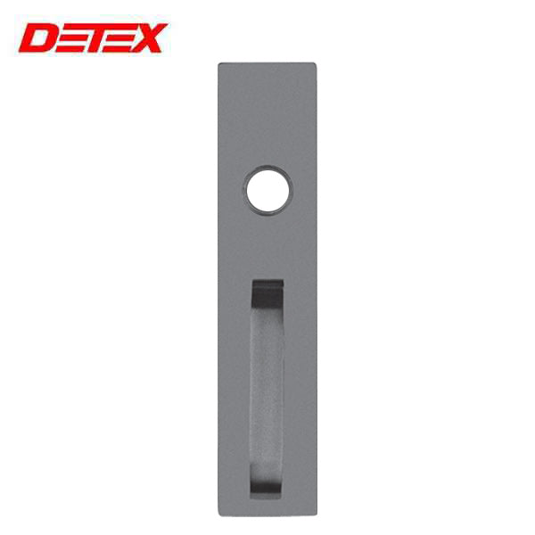 Detex - 03A - Straight Pull Trim For V40 Series Rim and V50 Series Surface Vertical Rods - Storeroom - Aluminum Painted Finish