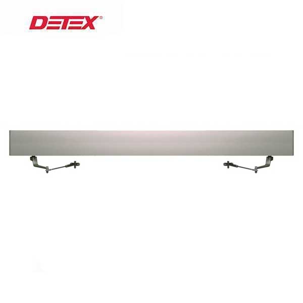 Detex - DTX-AO19-2x75.5xPUSHxAL - Automatic Door Operator - Low Energy - Double Door PUSH - Heavy Duty - 3' - Clear - UHS Hardware