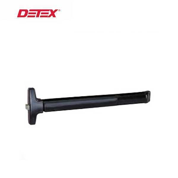 Detex - DTX-V40x711 - Rim Exit Device - Black Push Pad - 36" Door Width - UHS Hardware