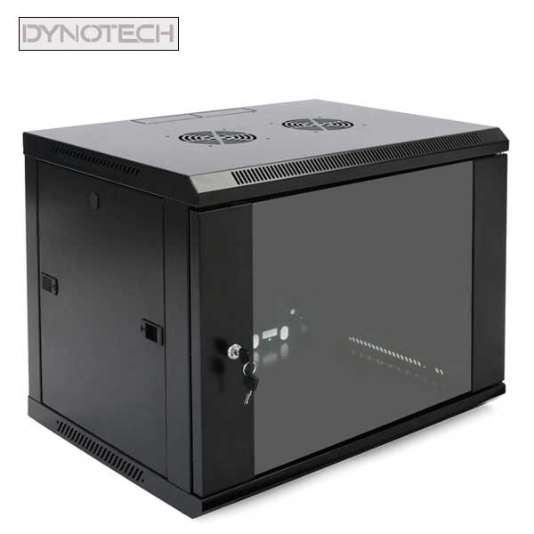 DynoTech - 300740 - 6U - Wall Mount Rack Cabinet - 600 x 450 x 370mm - UHS Hardware