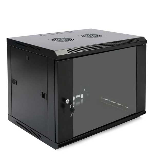 DynoTech - 300740 - 6U - Wall Mount Rack Cabinet - 600 x 450 x 370mm - UHS Hardware