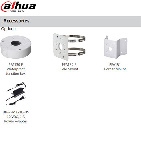 Dahua / IP Camera / Bullet / 5 MP / DH-N53AF5Z - UHS Hardware