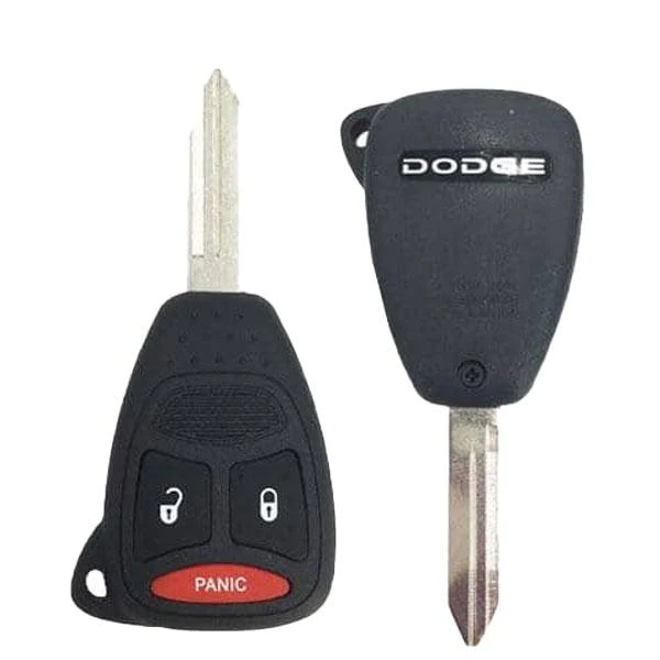 2005-2011 Dodge Dakota / 3-Button Remote Head Key / PN: 05183348AA / KOBDT04A (Non-Transponder) (OEM) - UHS Hardware