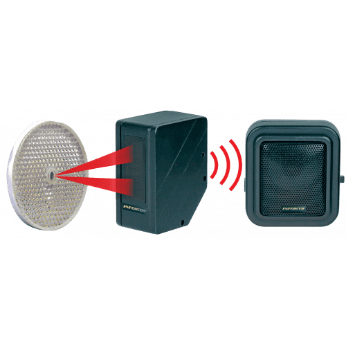 Seco-Larm - Wireless Weatherproof Entry Alert System - 22ft - UHS Hardware