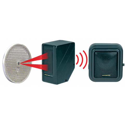 Seco-Larm - Wireless Weatherproof Entry Alert System - 22ft - UHS Hardware