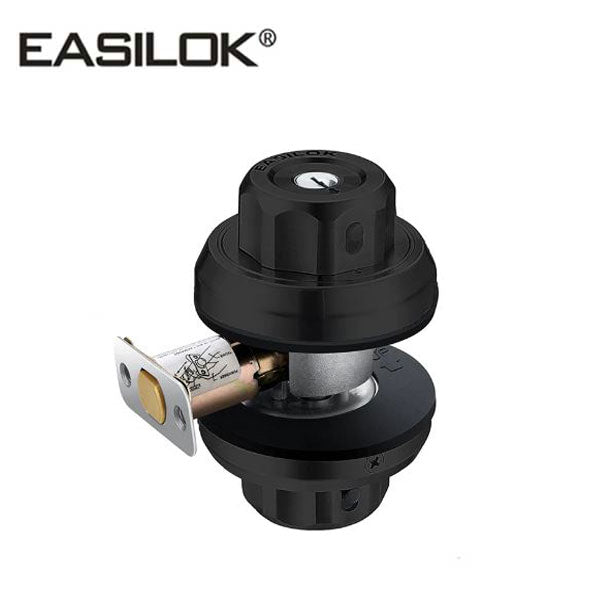EASILOK - E2 - Single Cylinder Deadbolt Lock - Twist-To-Lock - Optional Finish - UHS Hardware