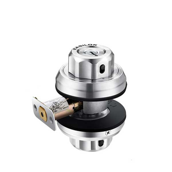 EASILOK - E2 - Single Cylinder Deadbolt Lock - Twist-To-Lock - Stainless Steel - UHS Hardware