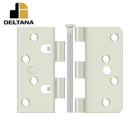 Deltana - 4" x 4" x 1/4" x SQ Hinge - Optional Finish