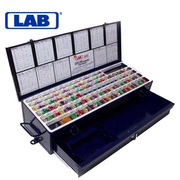 LAB - EPD005 - .005 - Super Wedge Pro - Universal Rekeying Pin Kit - w/ Drawer - UHS Hardware