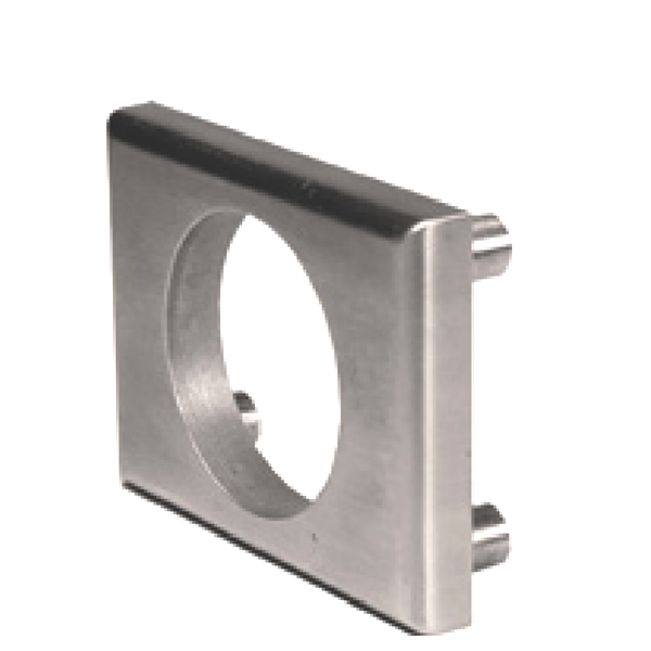 Olympus - ETS1 - Exterior Through-Bolt Mounting Plates for Olympus Cabinet Locks - Optional Finish - Optional Material Thickness - UHS Hardware