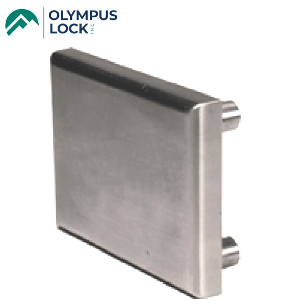 Olympus - ETS1 - Exterior Through-Bolt Mounting Plates for Olympus Cabinet Locks - Optional Finish - Optional Material Thickness - UHS Hardware