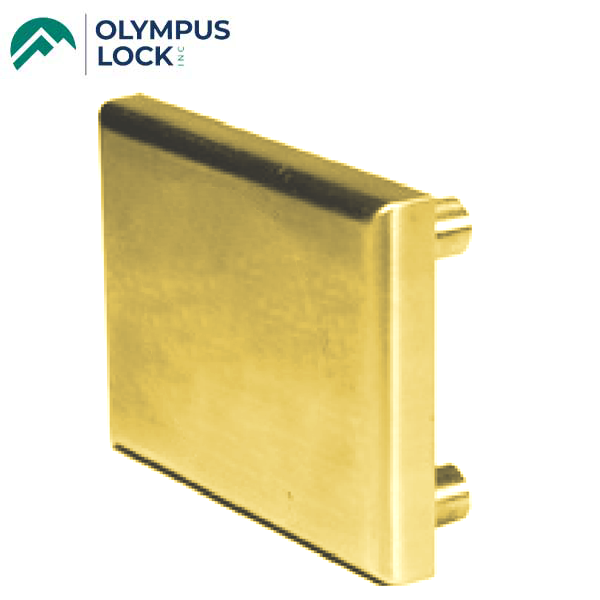 Olympus - ETS1 - Exterior Through-Bolt Mounting Plates for Olympus Cabinet Locks - Optional Finish - Optional Material Thickness - UHS Hardware