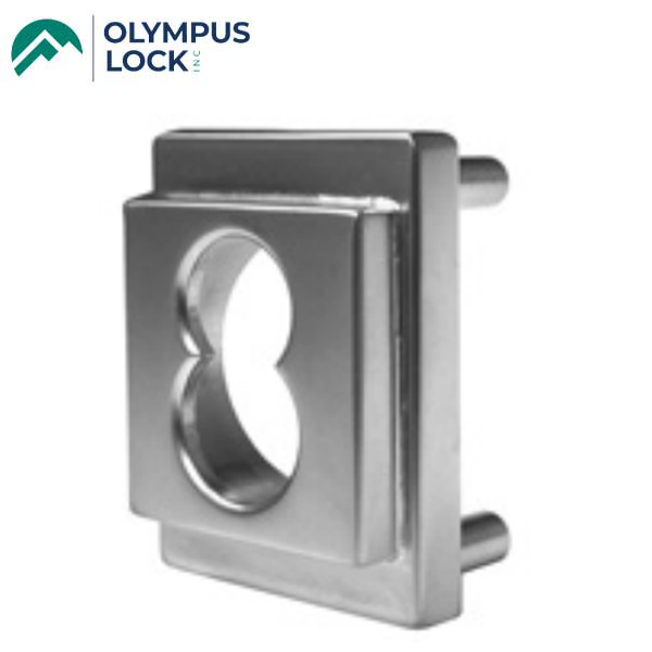 Olympus - ETS4 - Exterior Through-Bolt Mounting Plates for Olympus Cabinet Locks - Optional Finish - UHS Hardware
