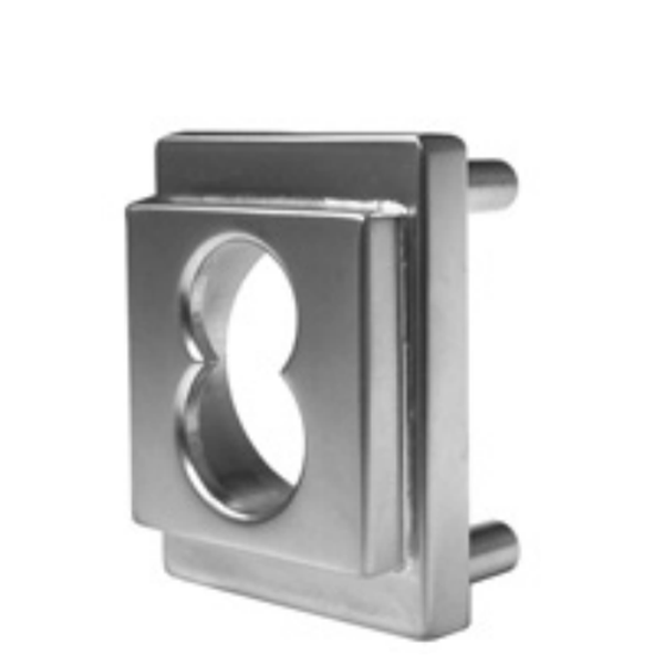 Olympus - ETS4 - Exterior Through-Bolt Mounting Plates for Olympus Cabinet Locks - Optional Finish - UHS Hardware