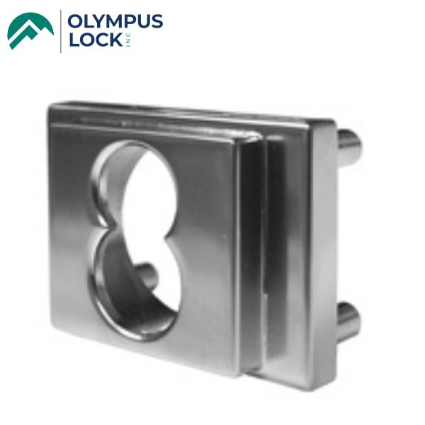 Olympus - ETS5 - Exterior Through-Bolt Mounting Plates for Olympus Cabinet Locks - Optional Finish - UHS Hardware