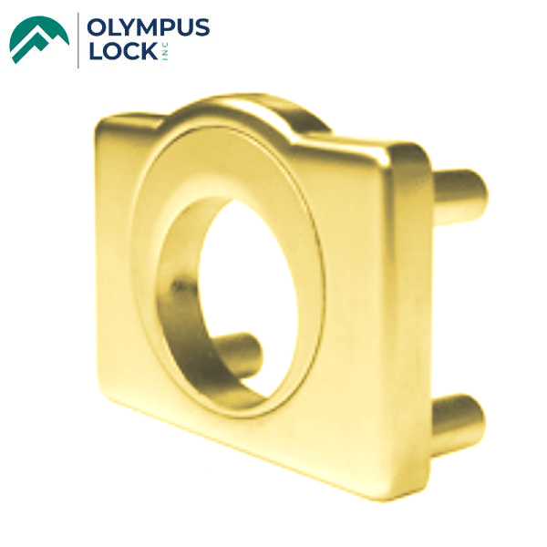 Olympus - ETS6 - Exterior Through-Bolt Mounting Plates for Olympus Cabinet Locks - Optional Finish - UHS Hardware