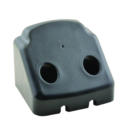 Detex - 101822 - V40 / V50 Rim Exit Device End Cap - Black - UHS Hardware