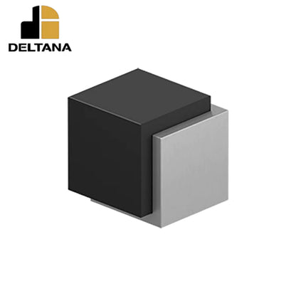Deltana - Floor Door Bumper 1-3/4" - Cube - Contemporary - Stainless Steel - Optional Finish