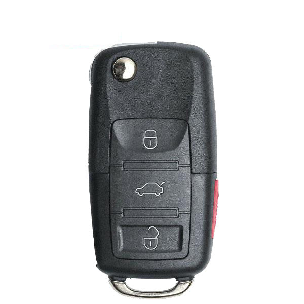 2000-2012 Nissan Infiniti / 4-Button Flip Key / KBRASTU15 / (RK-NI-FLP5) - UHS Hardware