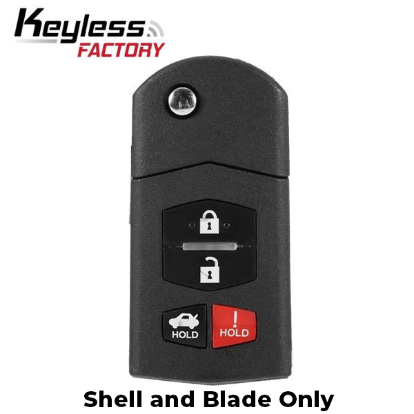 2x New Mazda Flip Key Remote (2009-2015) - BGBX1T478 / SKE125-01 - USA Seller
