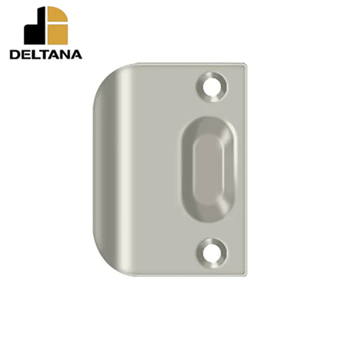 Deltana - Full Lip Strike Plate For Ball Catch - and Roller Catch - Optional Finish