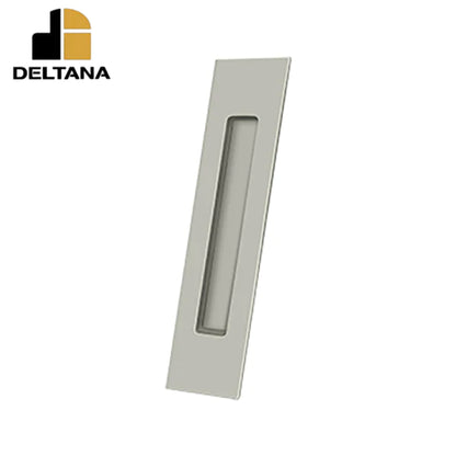 Deltana - Flush Pull - Rectangular - Heavy Duty - 10" x 2-1/4" x 1/2" - Solid Brass - Optional Finish