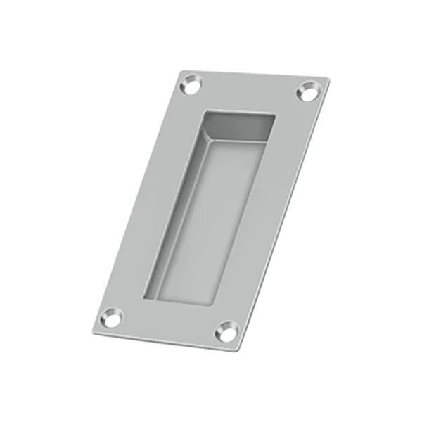 Deltana - Flush Pull - Rectangular - Stainless Steel - 4" x 2" x 1/2"