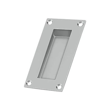 Deltana - Flush Pull - Rectangular - Stainless Steel - 4" x 2" x 1/2"
