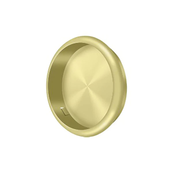 Deltana - Flush Pull - Round - 2-1/2" Diameter - 2-1/8" Base Size - Optional Finish