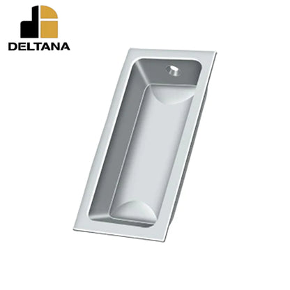 Deltana - Flush Pull - Large - 3-5/8" x 1-3/4" x 1/2" - Optional Finish