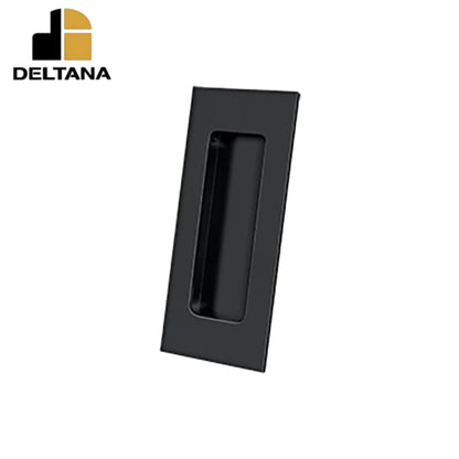 Deltana - Flush Pull - Rectangular - Heavy Duty - 4" x 1-7/8" x 7/16" - Solid Brass - Optional Finish