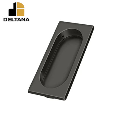 Deltana - Flush Pull - Large - 3-7/8" x 1-5/8" x 3/8" - Optional Finish