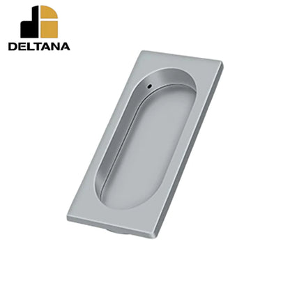 Deltana - Flush Pull - Large - 3-7/8" x 1-5/8" x 3/8" - Optional Finish