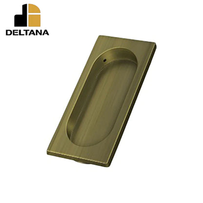 Deltana - Flush Pull - Large - 3-7/8" x 1-5/8" x 3/8" - Optional Finish