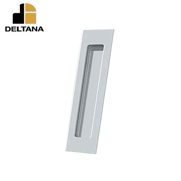 Deltana - Flush Pull - Rectangular - Heavy Duty - 7" x 1-7/8" x 3/8" - Solid Brass - Optional Finish