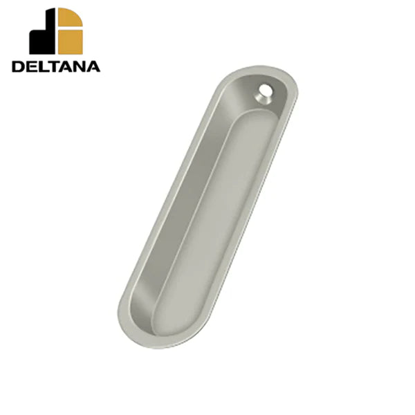 Deltana - Flush Pull - 4" x 1" x 1/2" - Optional Finish