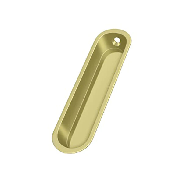 Deltana - Flush Pull - 4" x 1" x 1/2" - Optional Finish